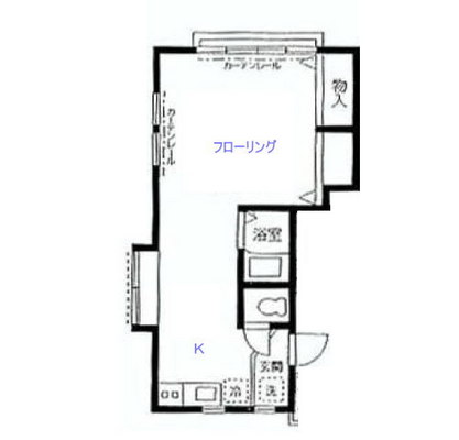 東京都豊島区千早1丁目 賃貸アパート 1DK