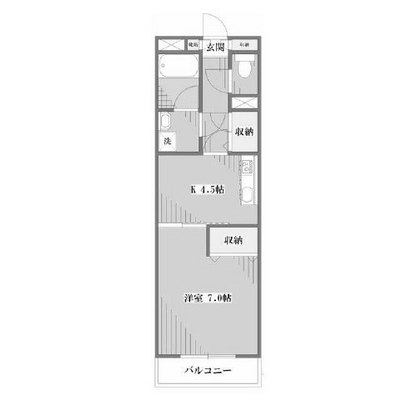 東京都練馬区旭丘2丁目 賃貸マンション 1K